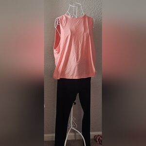 Pink Sleeveless Top